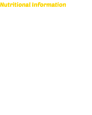 Nutritional Information Energy 1056kj / 254kcal  Fat 19.2g of which saturates 11.9g  Carbohydrate 4.5 of which sugars 4.5g  Protein 15.9g  Salt 2.4g  Calcium 452mg (57% NRV) NRV = Nutrient Reference Value
